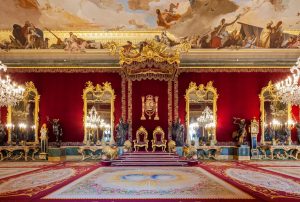 sala do trono-Palacio real madrid